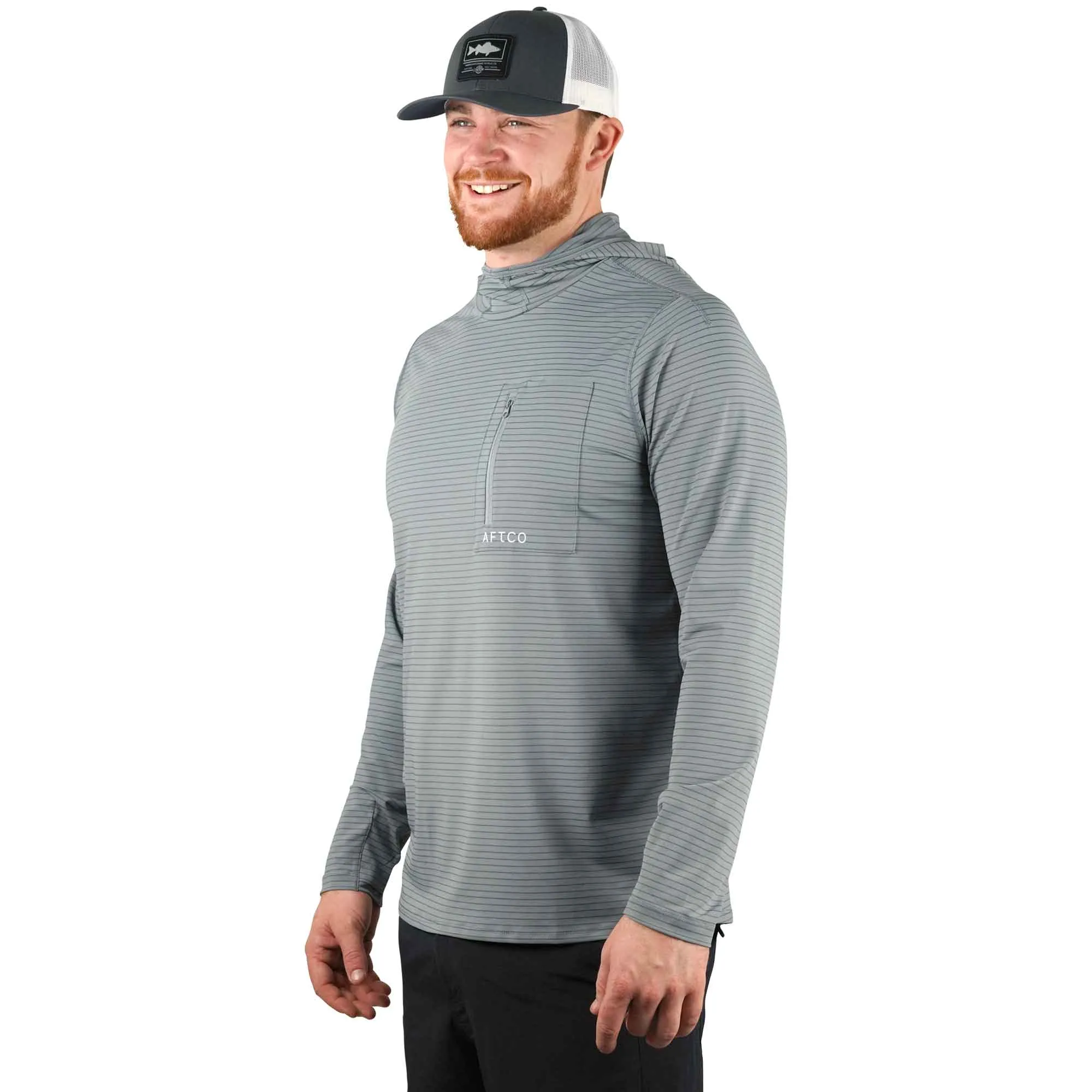 Channel Hooded Performance Shirt