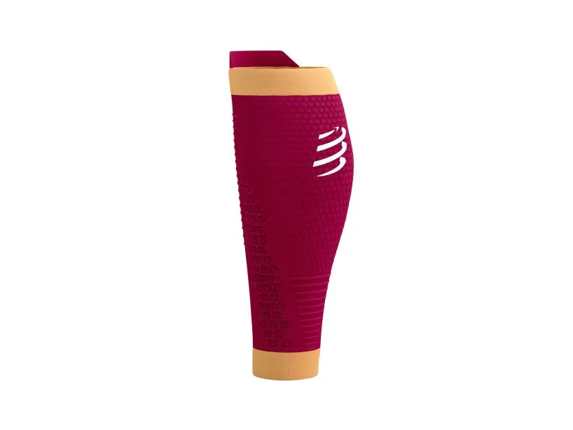 Compressport R2 3.0 Calf Guard - Persian Red/Blazing Orange