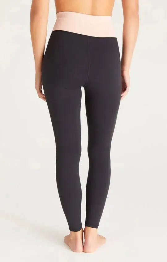 Contrast Crossover Legging