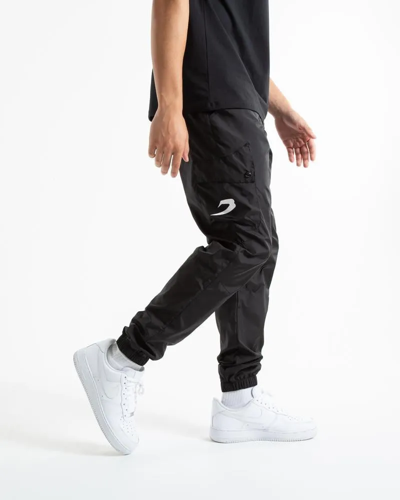 DUNDEE CARGO PANTS - BLACK