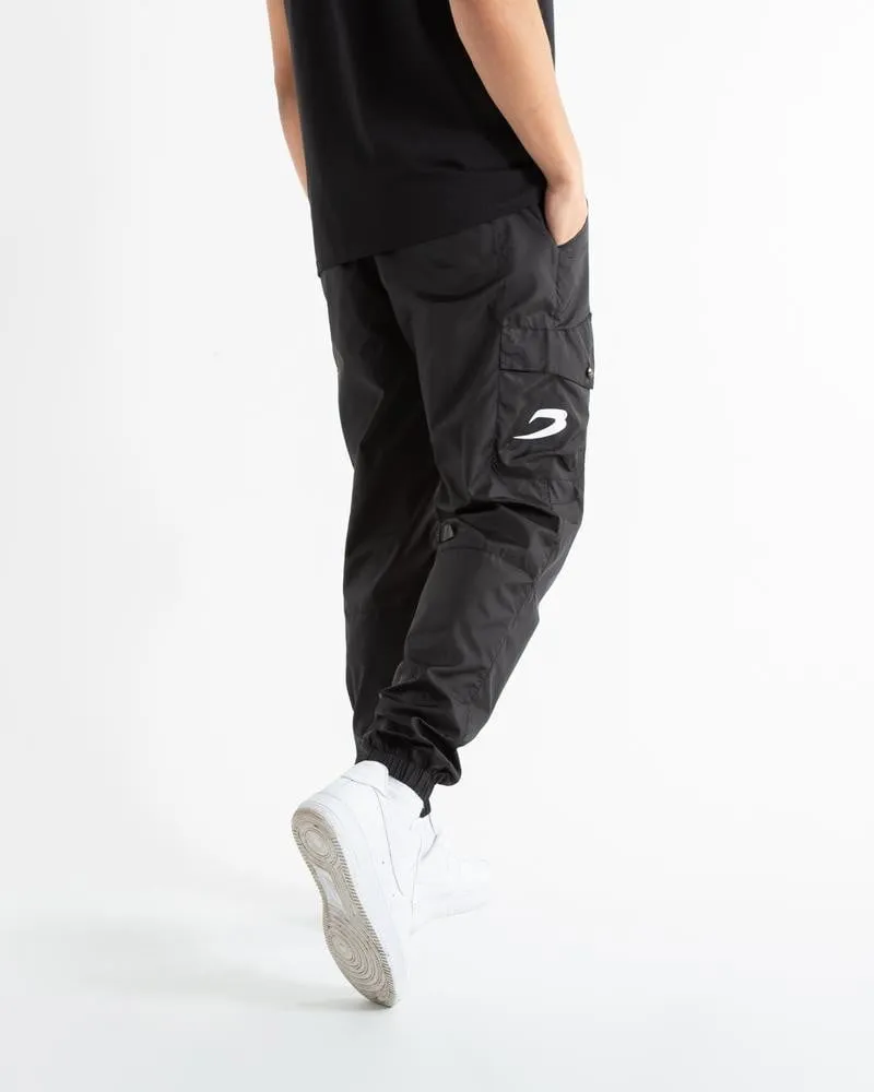 DUNDEE CARGO PANTS - BLACK