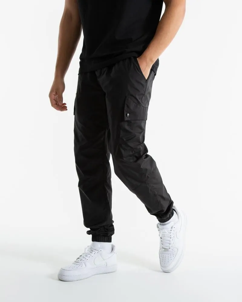 DUNDEE CARGO PANTS - BLACK