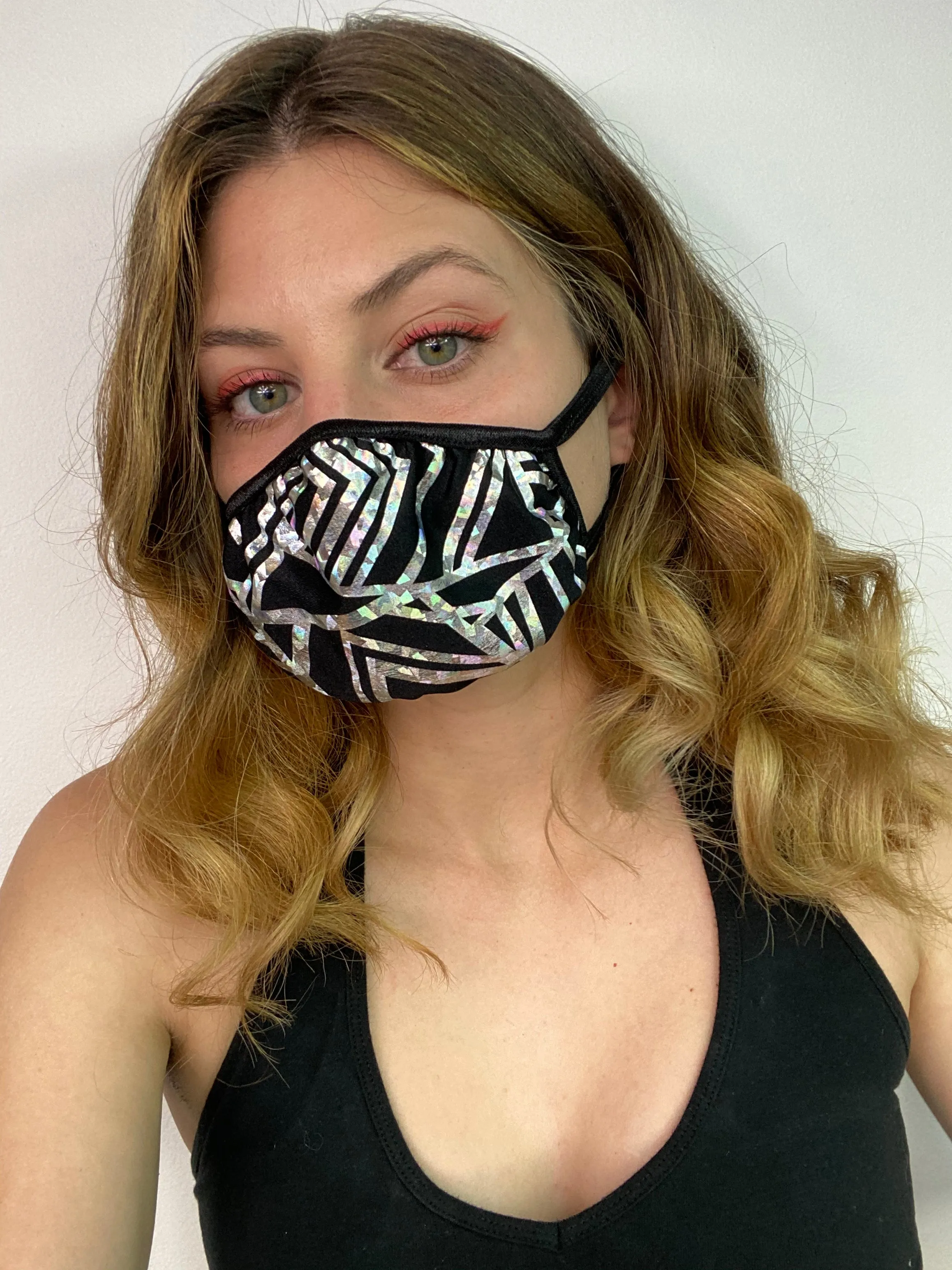 Holo Prisms Mouth Mask