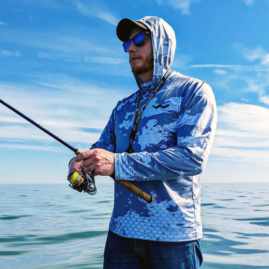 Hooded Helios Fishing Shirt with Gaiter