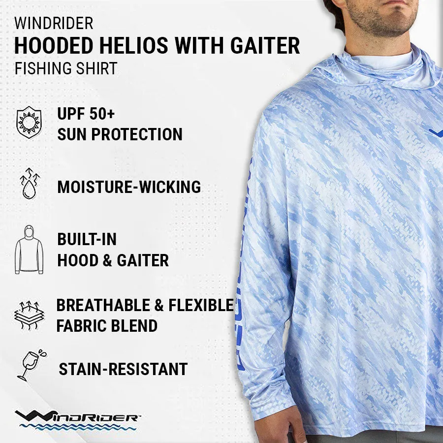 Hooded Helios Fishing Shirt with Gaiter