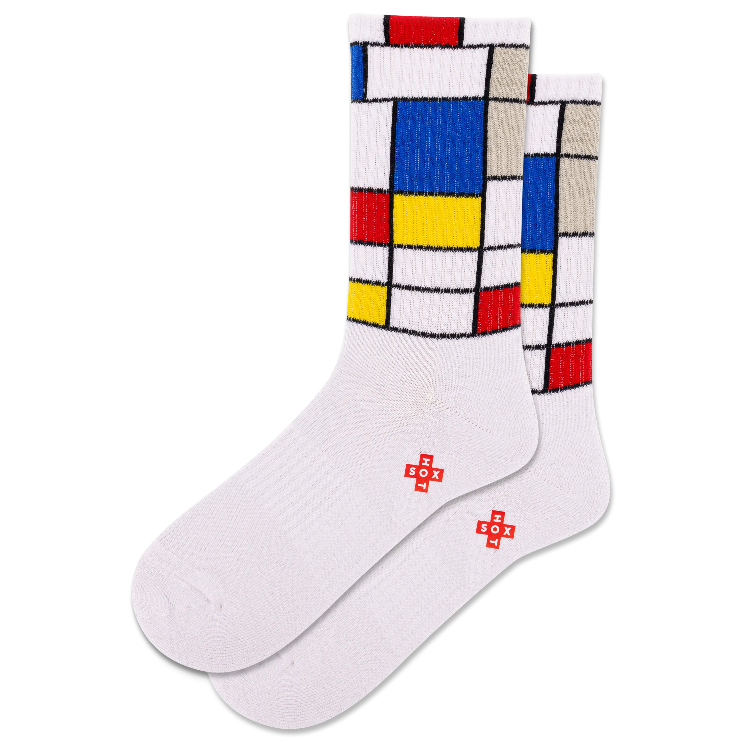 HOTSOX Women's Mondrian Active Crew Sock