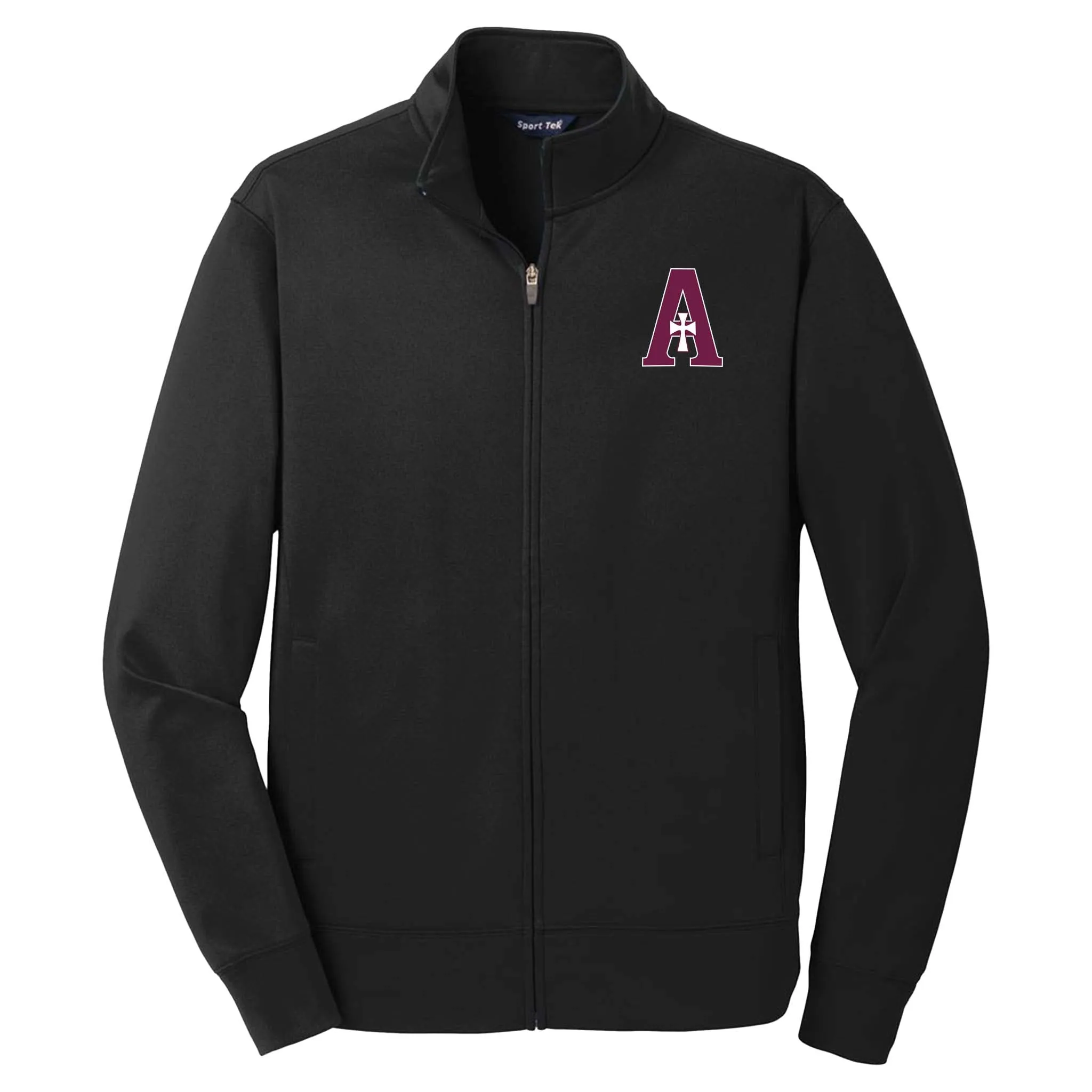 Jacket - Full Zip Dry Fit Fleece - A Logo (Two Styles)