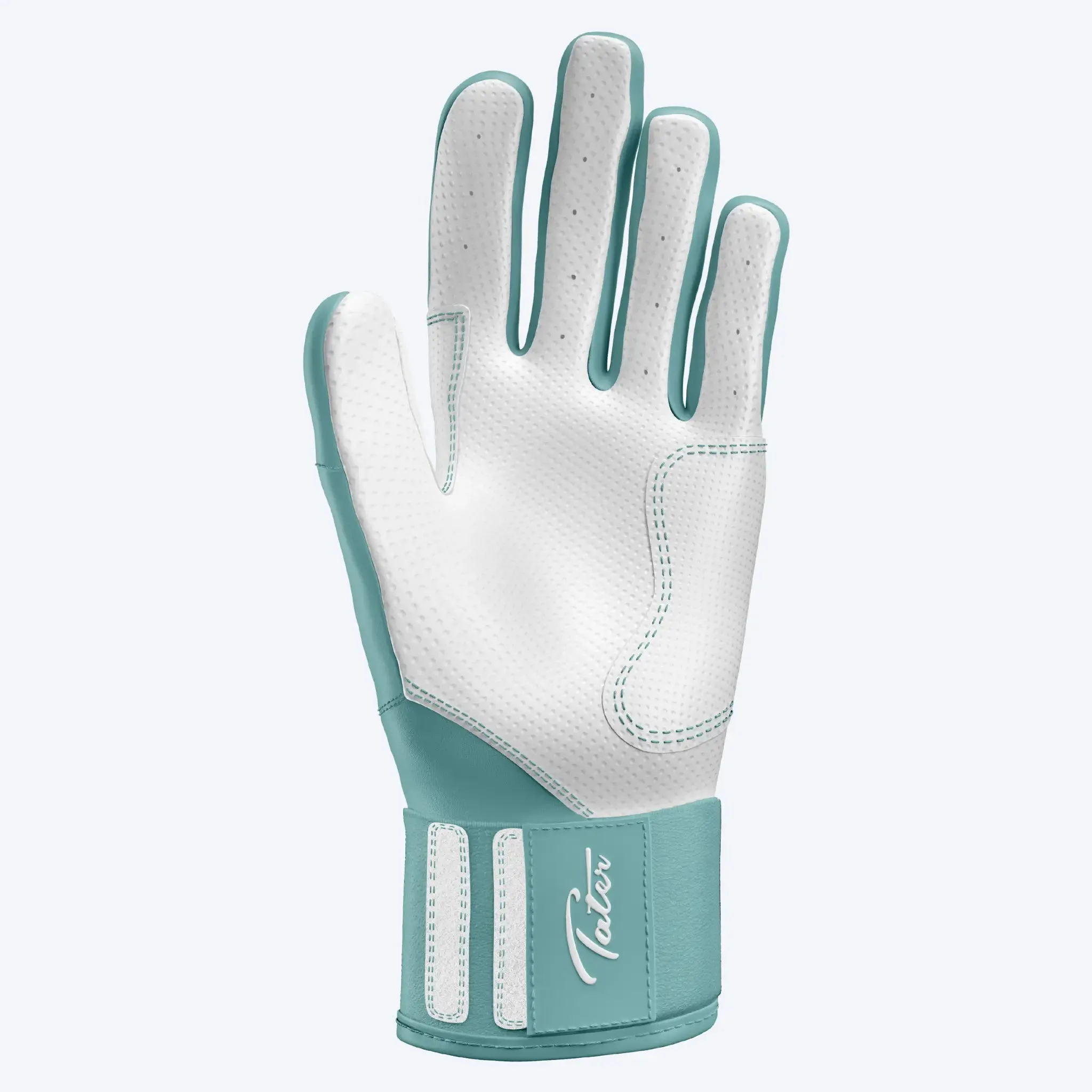 Long Cuff Batting Gloves | Cool Mint