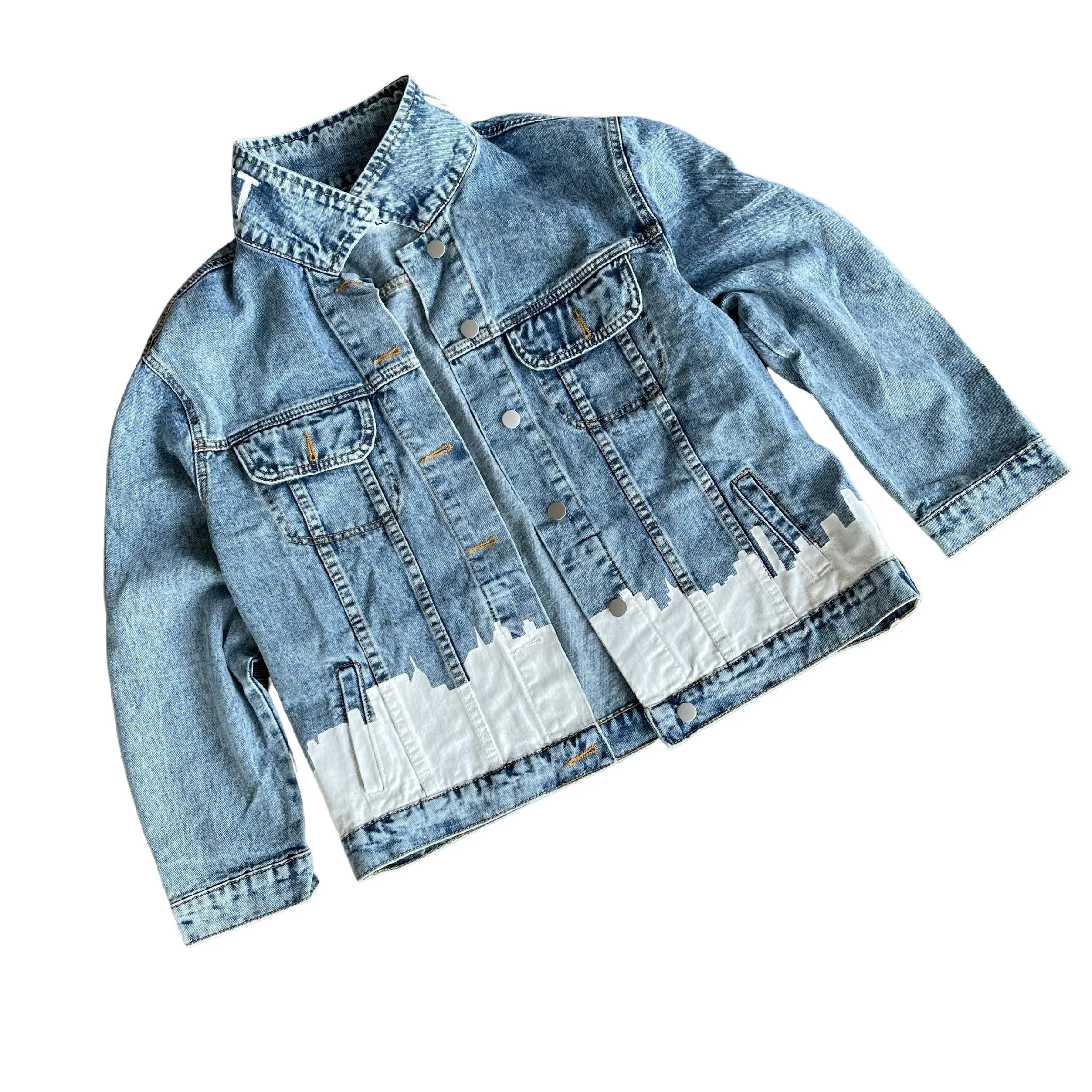 'NEVER FORGET' DENIM JACKET