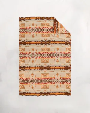 Pendleton Organic Cotton Throw Silver City Camel