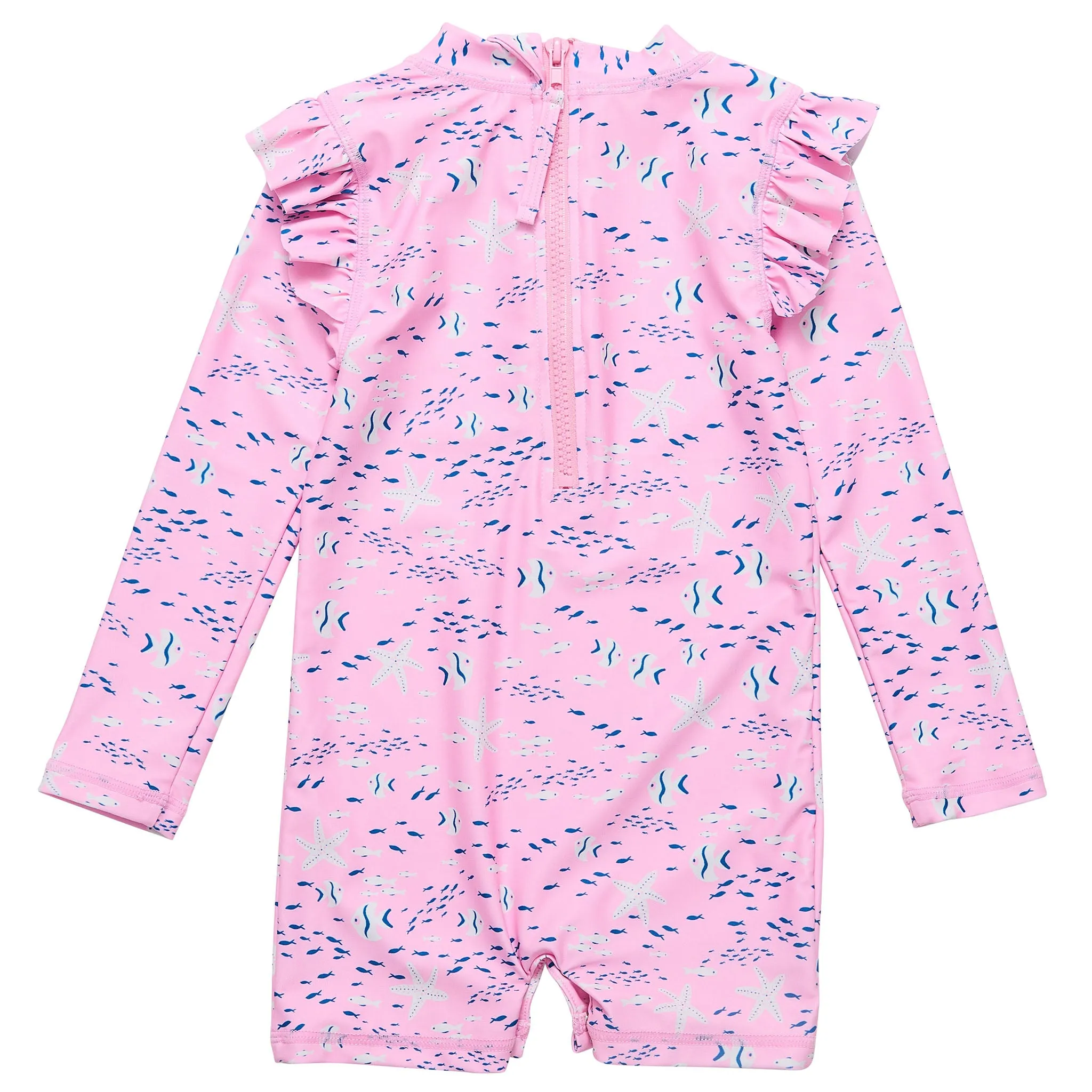 Pink Sea LS Sunsuit