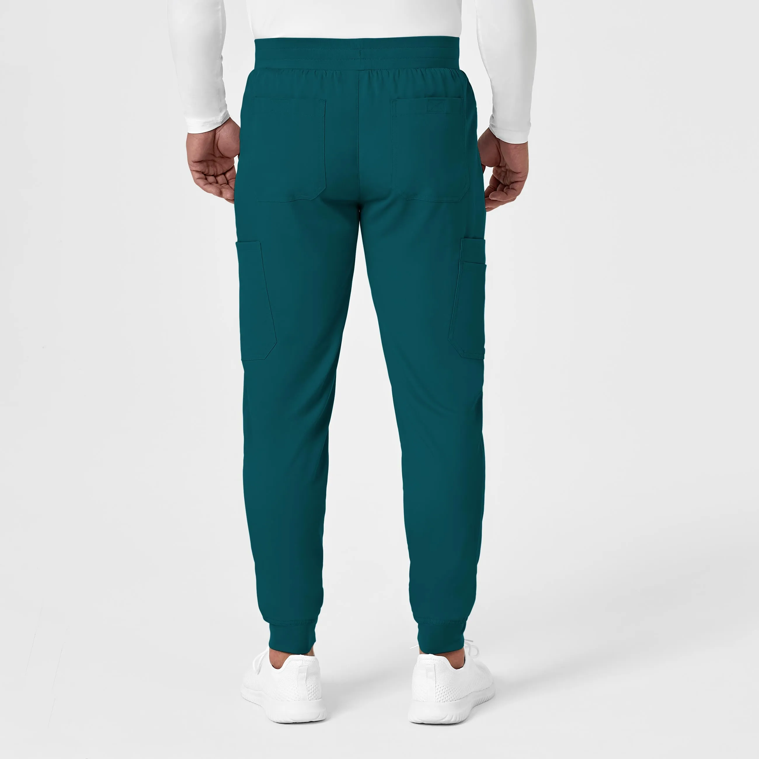 PRO Men's Cargo Jogger Scrub Pant - Caribbean