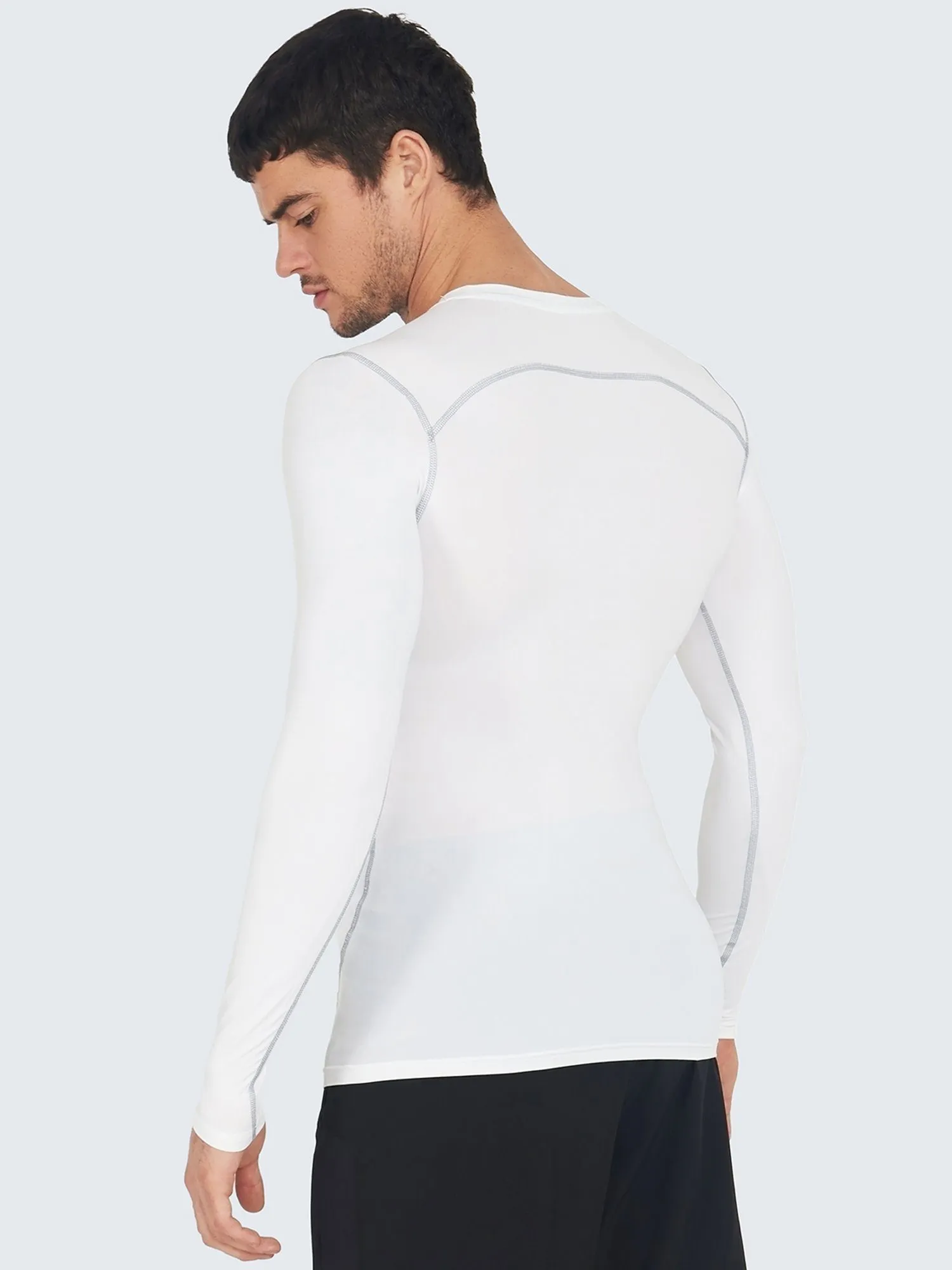 Pro Performance Compression Base Layer Long Sleeve Crew Neck For Men