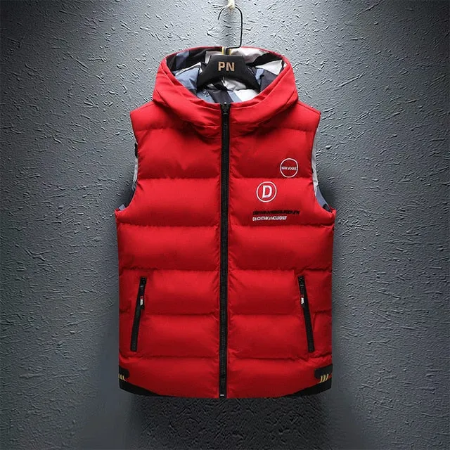 Reversible Hooded vest