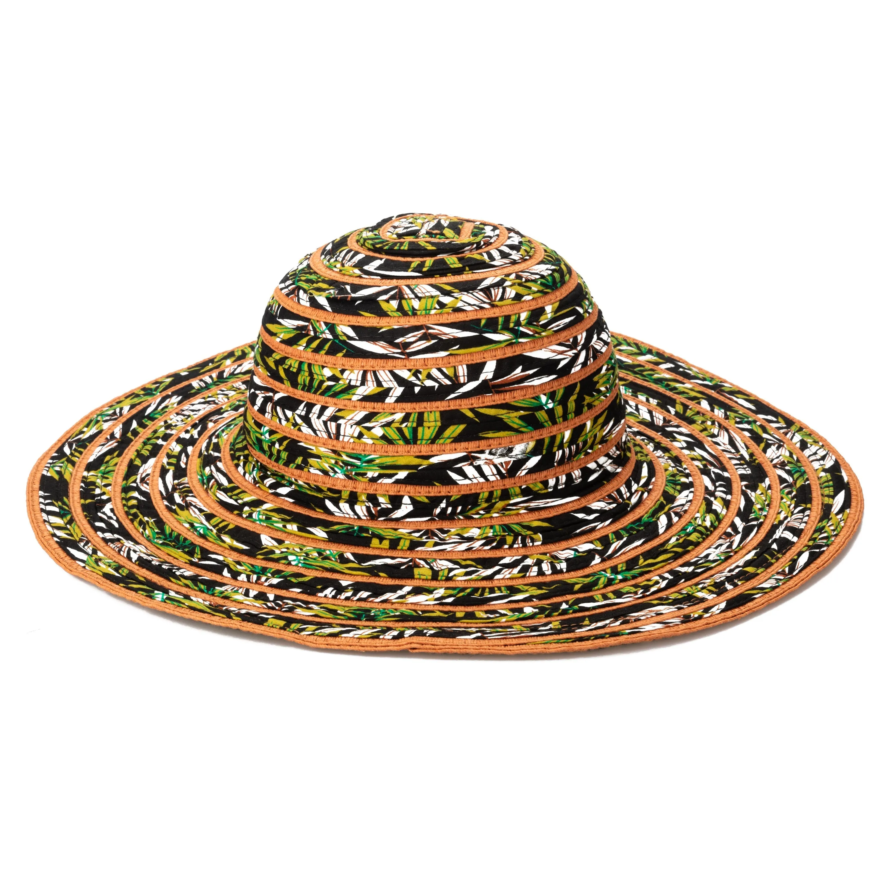 Women's Novelty Ribbon & Paperbraid Sun Hat