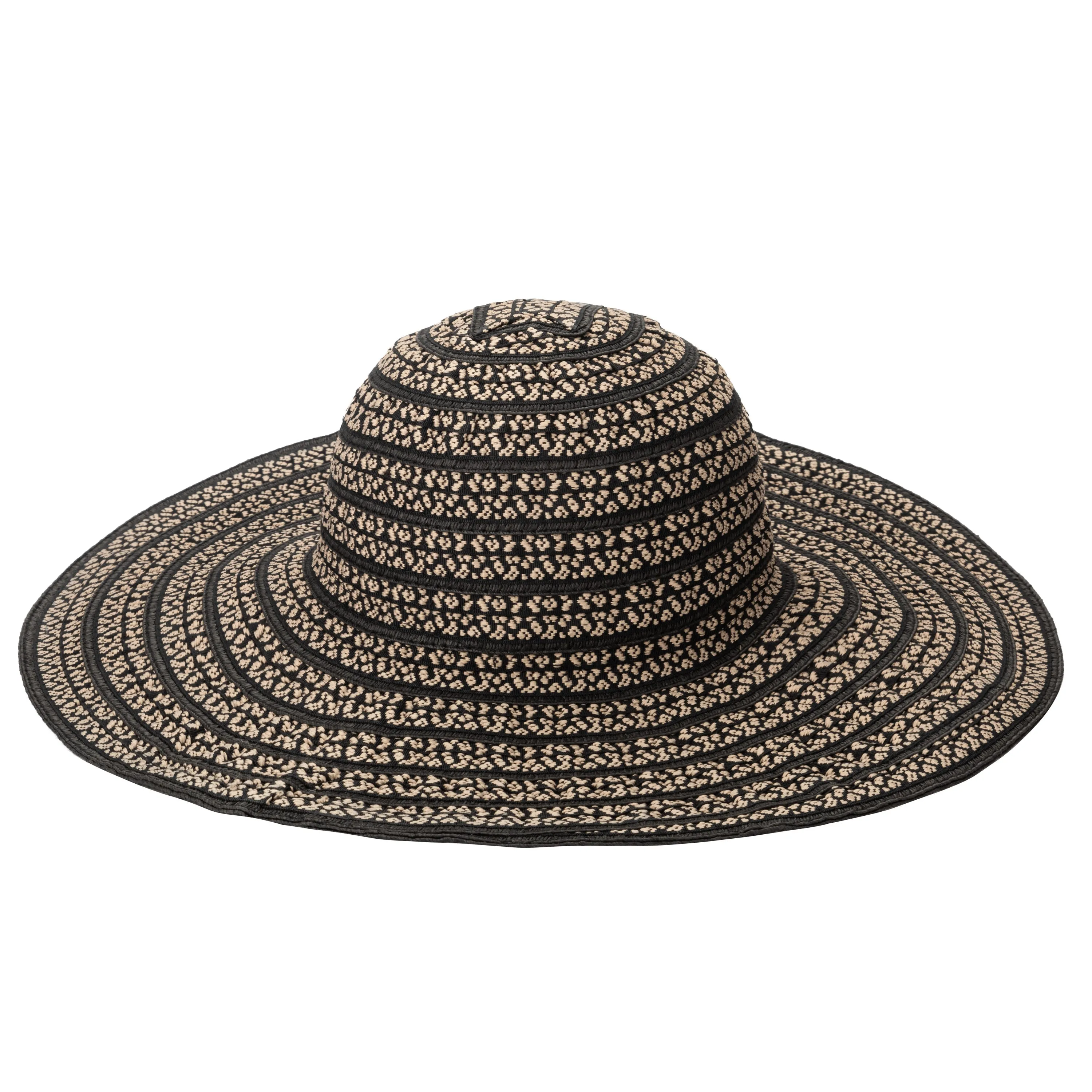 Women's Novelty Ribbon & Paperbraid Sun Hat