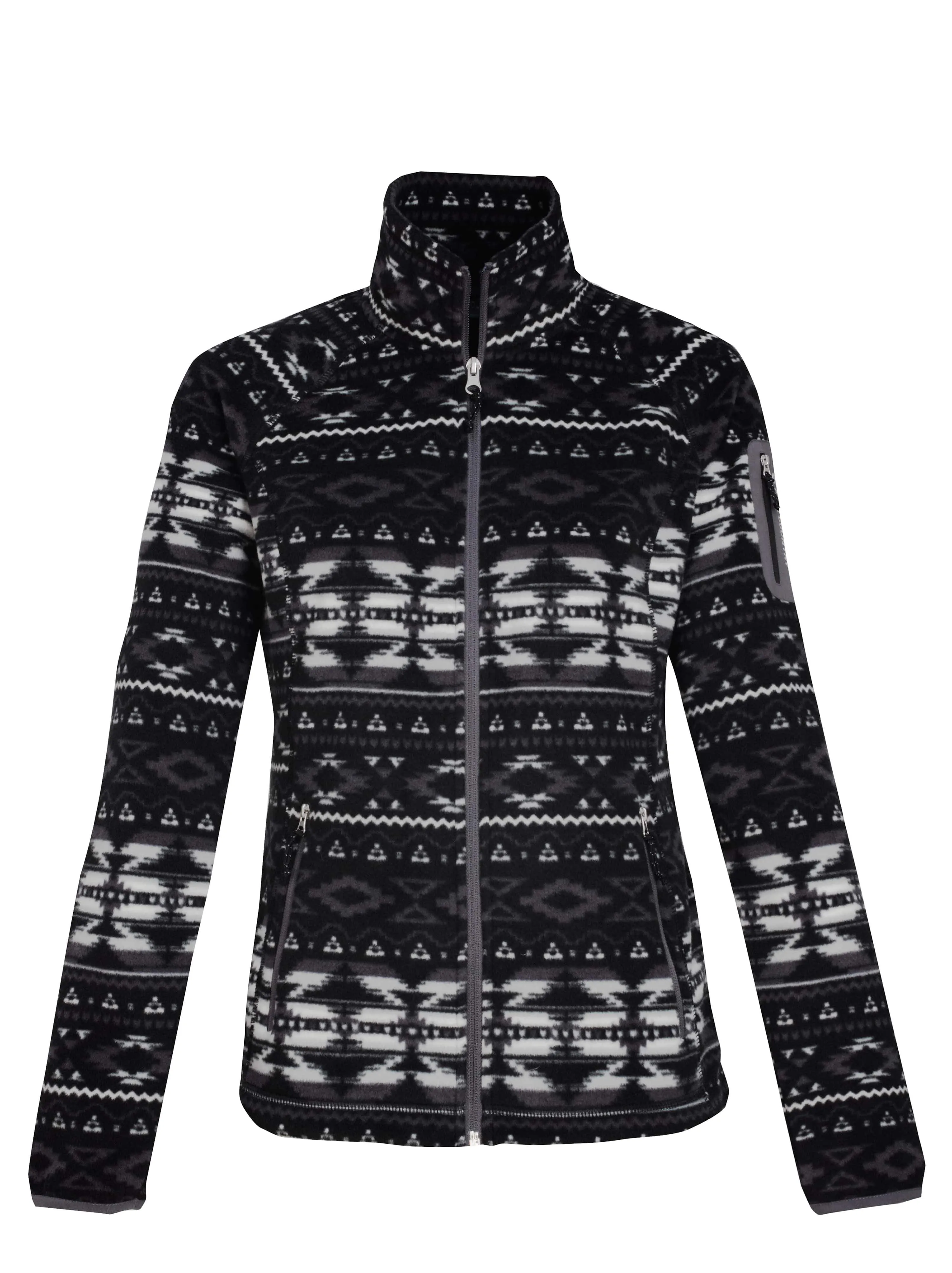 Women's Printed Journey Fleece Jacket