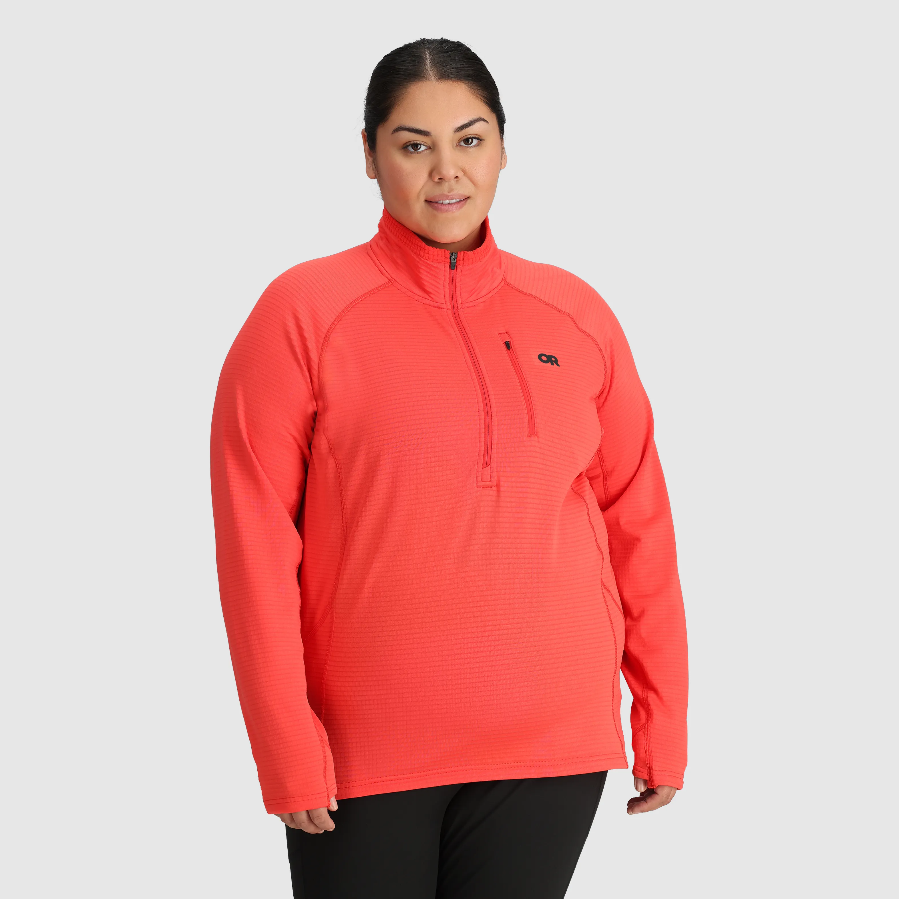 Women's Vigor Grid Fleece Half Zip-Plus