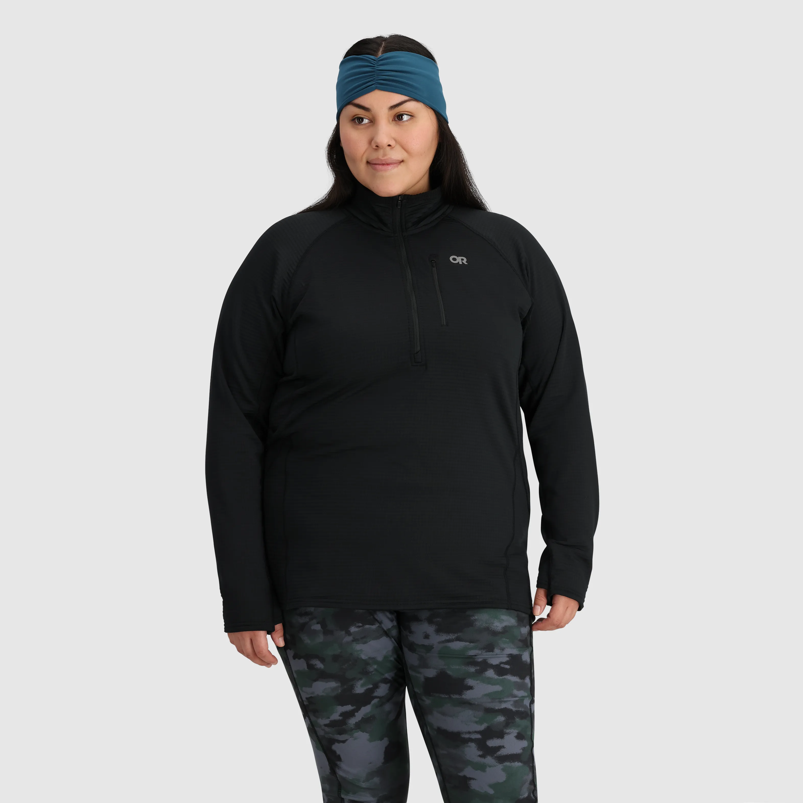 Women's Vigor Grid Fleece Half Zip-Plus