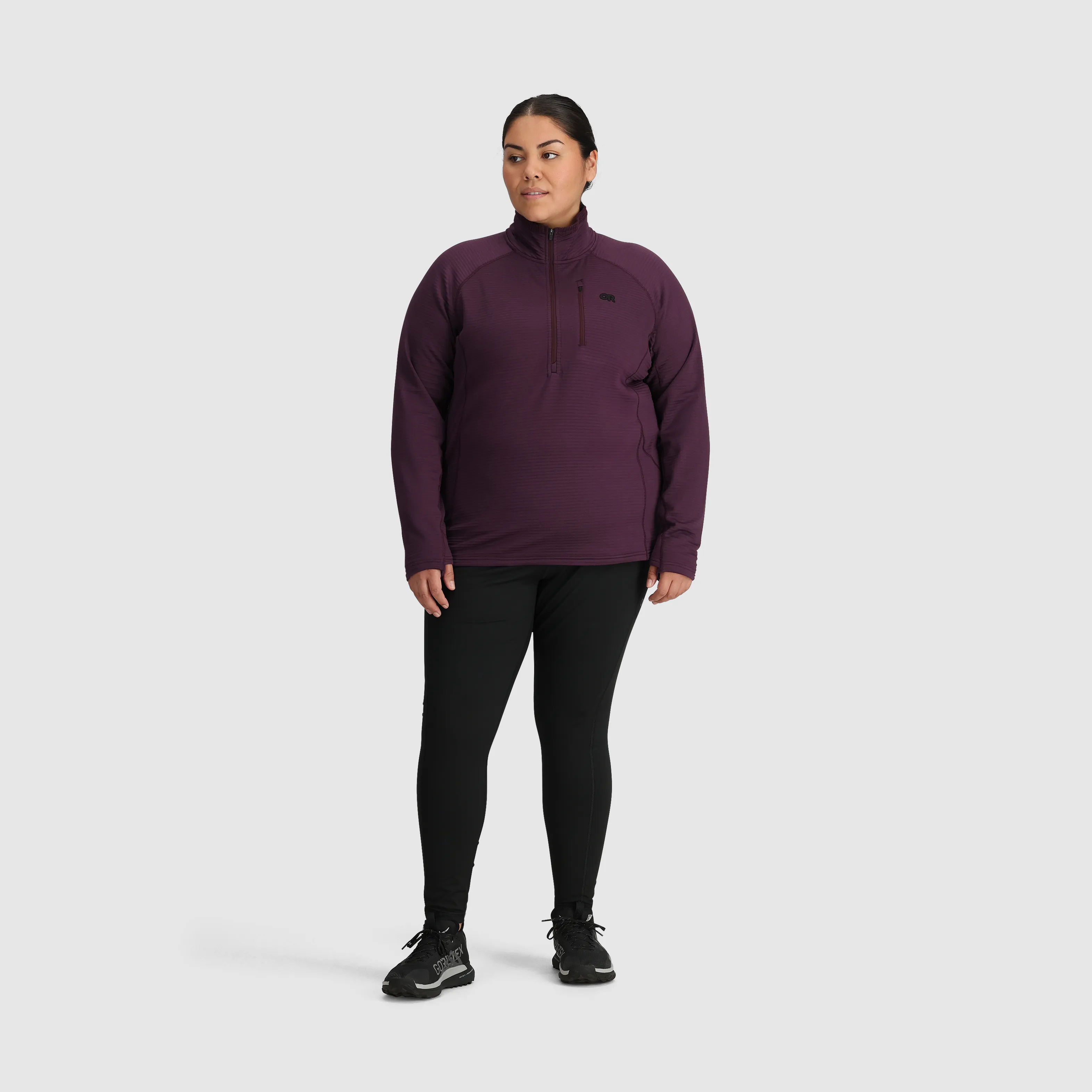 Women's Vigor Grid Fleece Half Zip-Plus